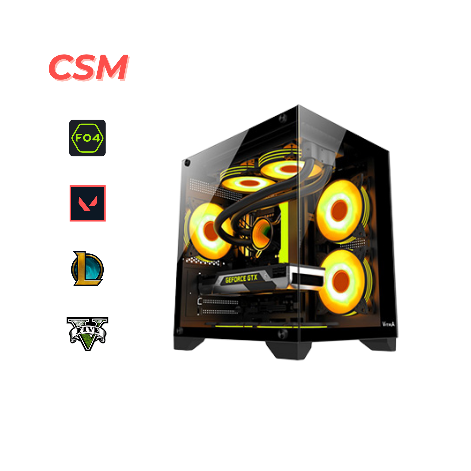 PC Gaming Core I5 11400F| Ram 16G| 3060 12GB Colorful| NVME 256G