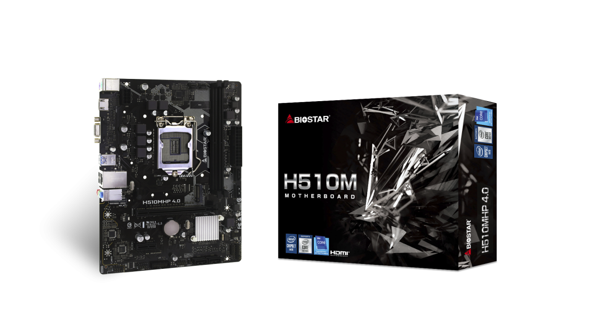 MAIN BIOSTAR H510MHP 4.0 (INTEL H510/ SOCKET 1200/ M-ATX, 2 KHE RAM DDR4)