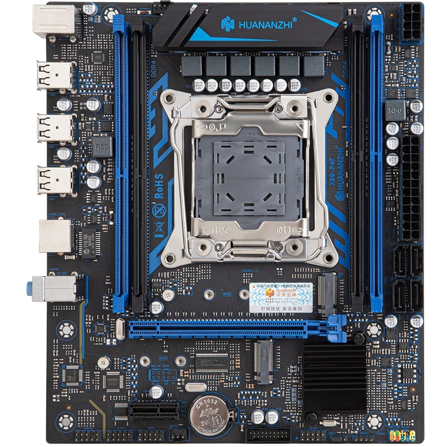 MAIN HUANANZHI X99-P4F (4 KHE RAM DDR4 / LGA2011-3)