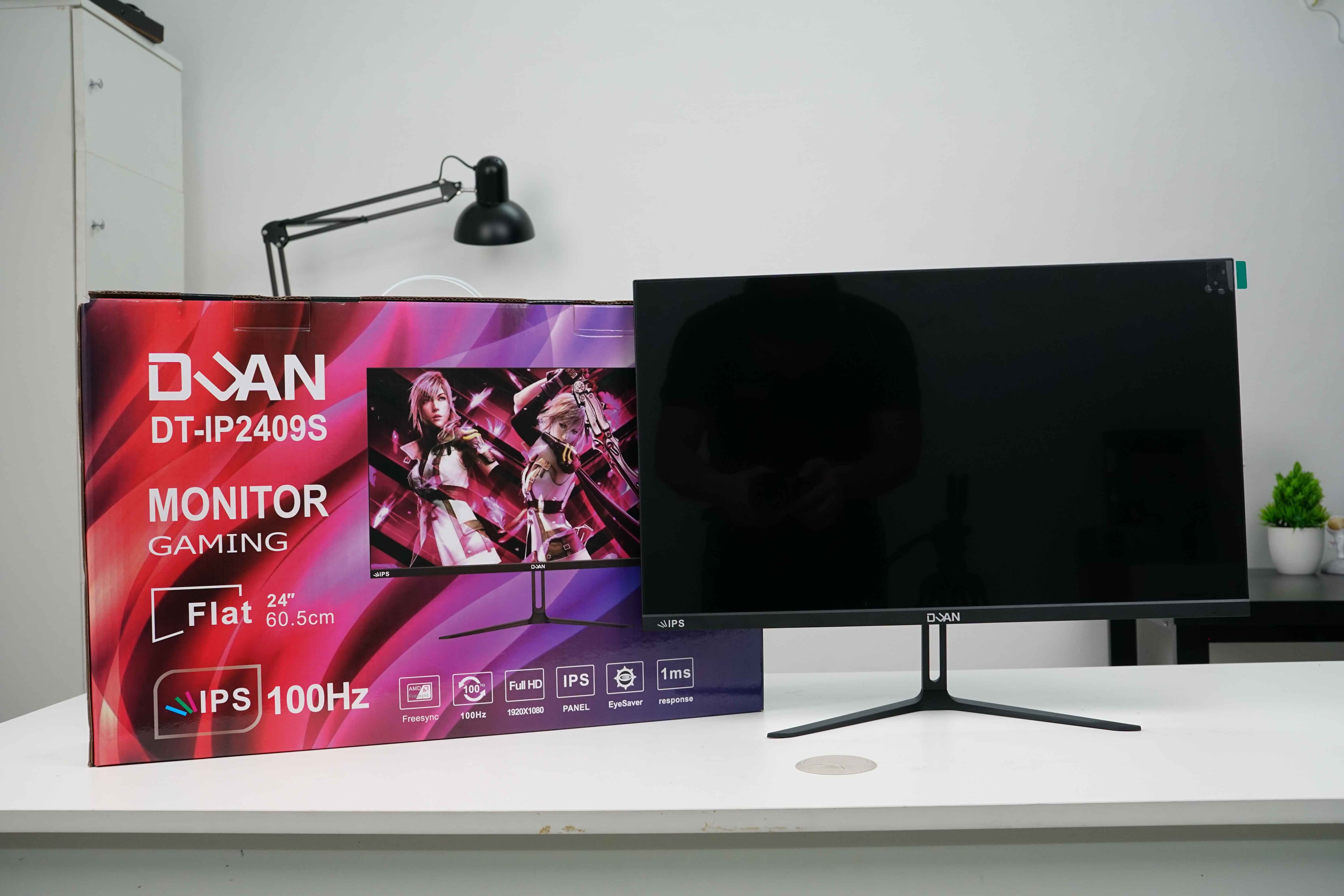 MÀN HÌNH DUAN 24 inch 100hz DT-IP2409S (24 INCH/IPS/FULL HD/100HZ/1MS/HDMI+VGA)