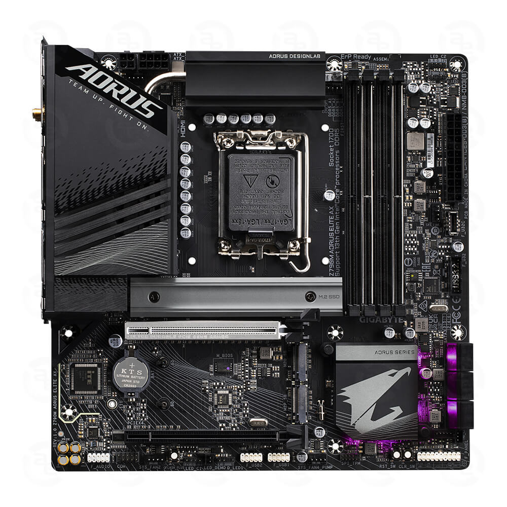 MAINBOARD GIGABYTE Z790M AORUS ELITE AX DDR5 (WIFI 6E+BLUETOOTH)