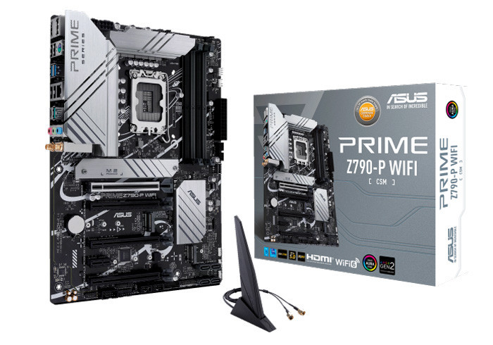 MAIN ASUS PRIME Z790-P - CSM DDR5 WIFI 6E +BLUETOOTH (INTEL Z790, SOCKET 1700, ATX, 4 KHE RAM DDR5)