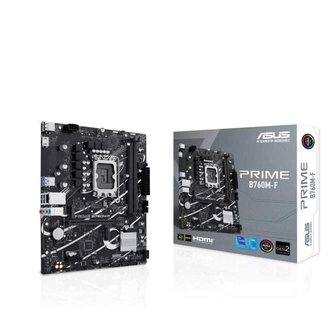 MAIN ASUS PRIME B760M-F DDR4 (INTEL B760/ SOCKET 1700/ M-ATX/ 2 KHE RAM)
