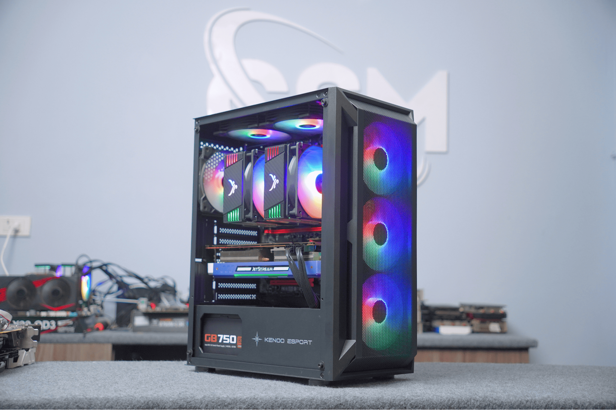 Dual Xeon PC Xeon E5-2696v4 I Ram 128GB | Main huananzhi F8D|1070 8gb I NVME 512GB