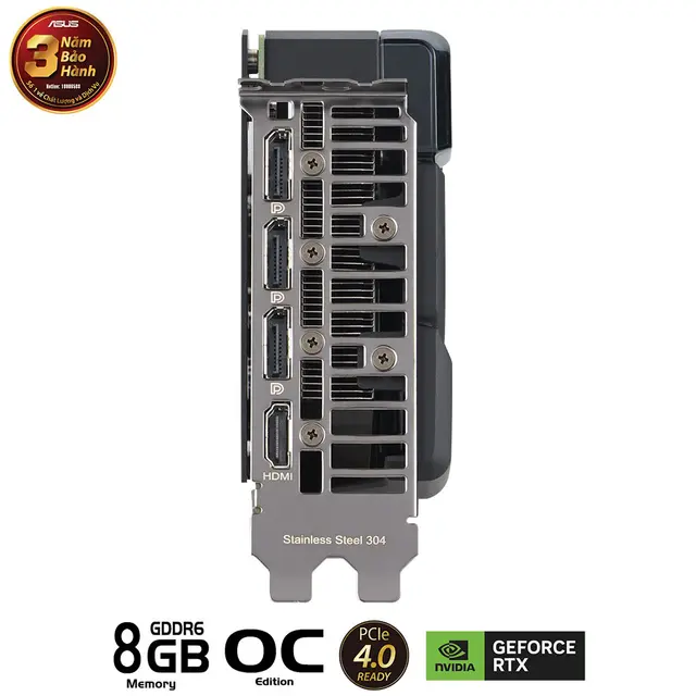 Card màn hình Asus DUAL RTX 4060-O8G