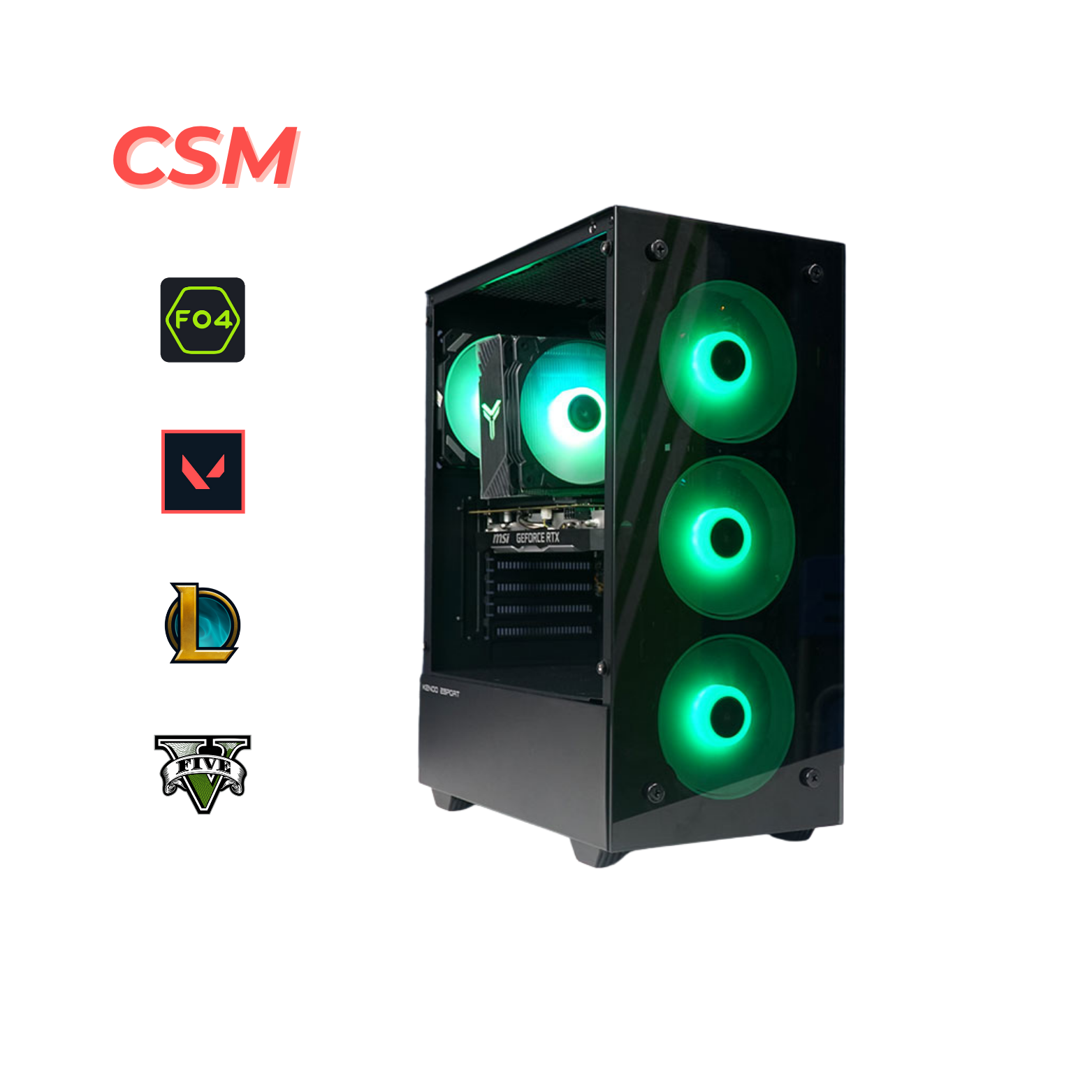 PC Gaming Core I5 14600KF| Ram 16G| 4060 8GB MSI| NVME 512GB