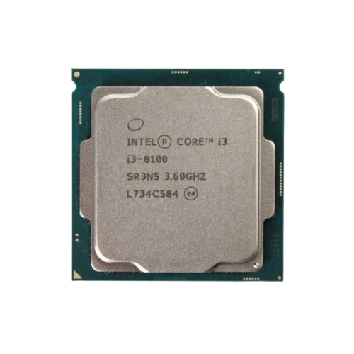 CPU INTEL CORE I3 8100 (3.60GHZ, 6M, 4 CORES 4 THREADS)