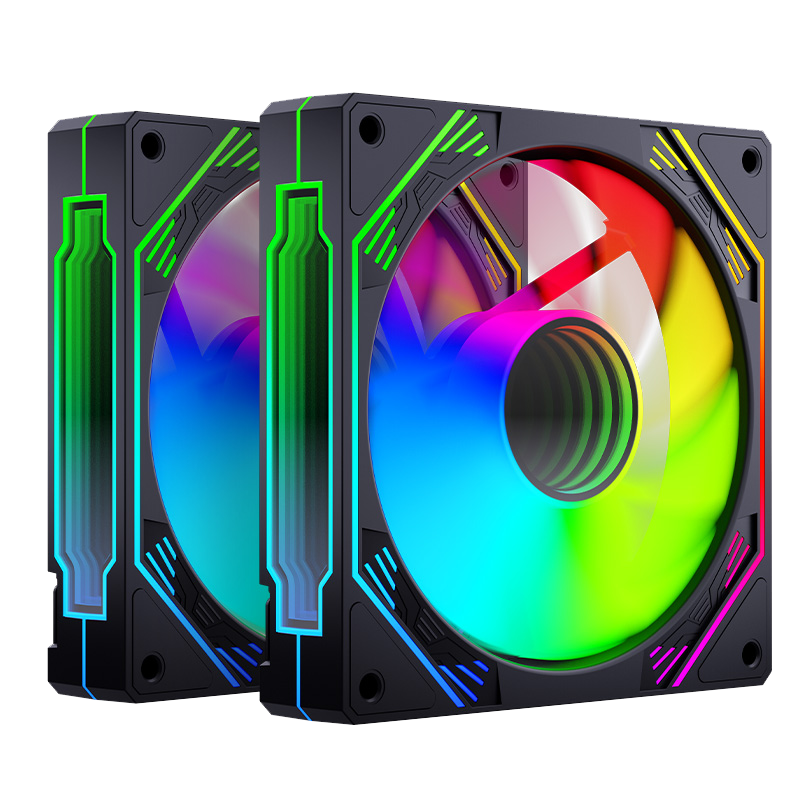 Fan case tản nhiệt LED vô cực