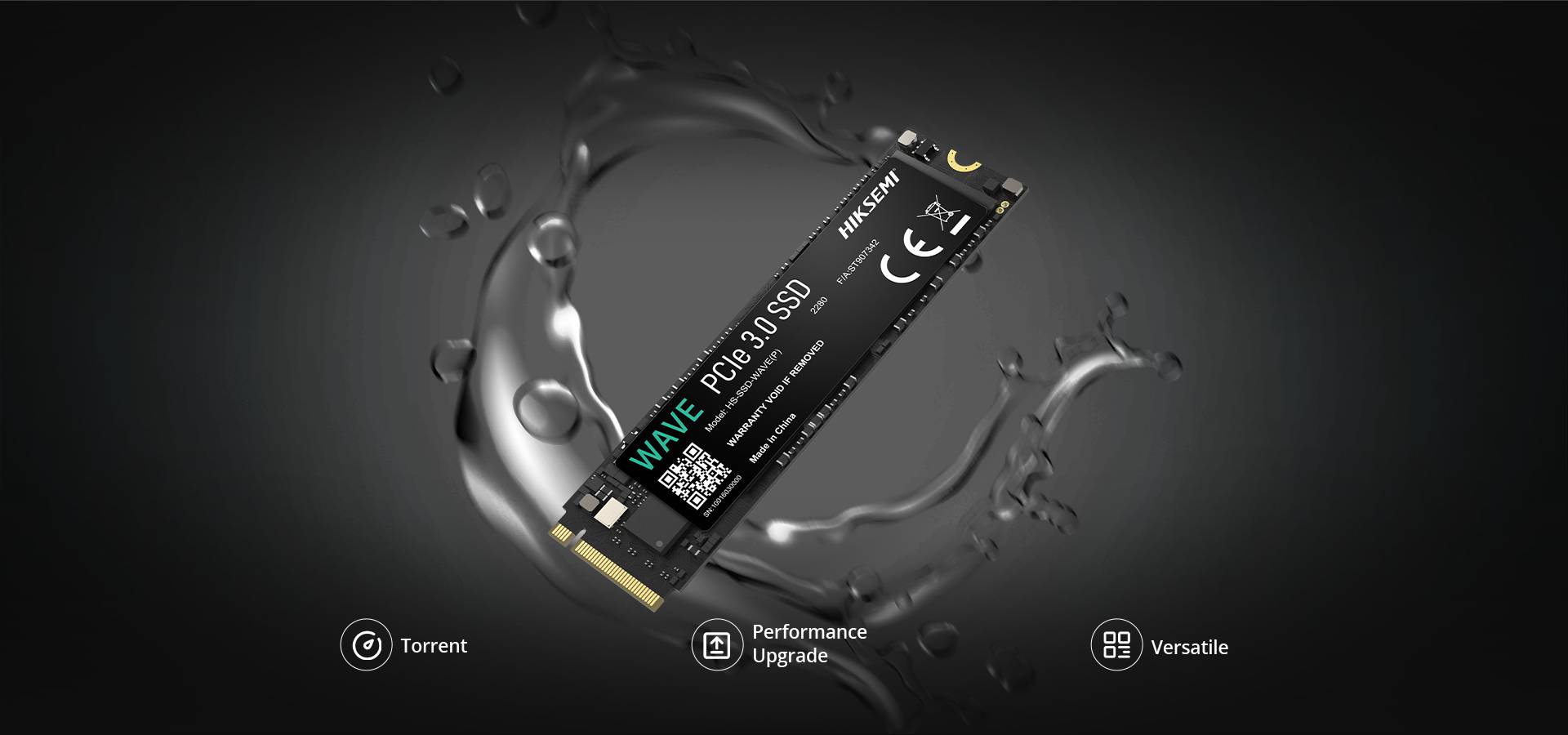 Ổ Cứng SSD HIKSEMI WAVE 512GB – M.2 2280 PCIe Gen3 x4 (Đọc 2500MB/s - Ghi 1025MB/s)