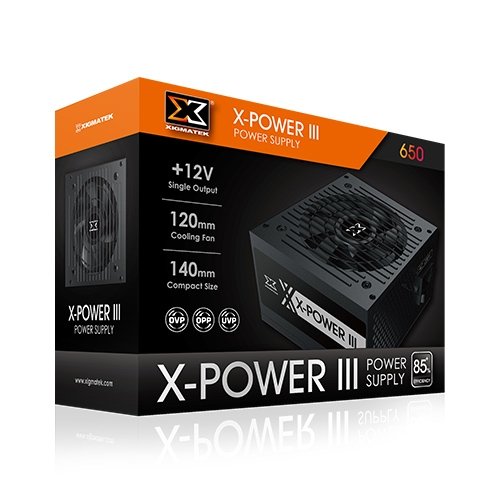 Nguồn Xigmatek 600W X-POWER III X-650 (EN45990)