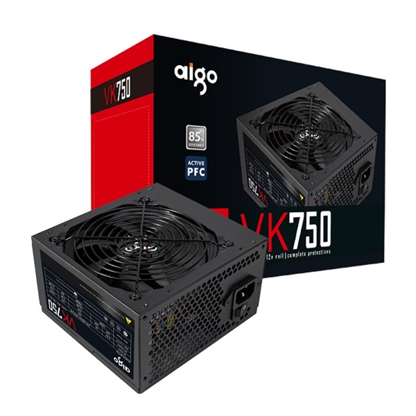 Nguồn AIGO VK750 - 750W (80 Plus)