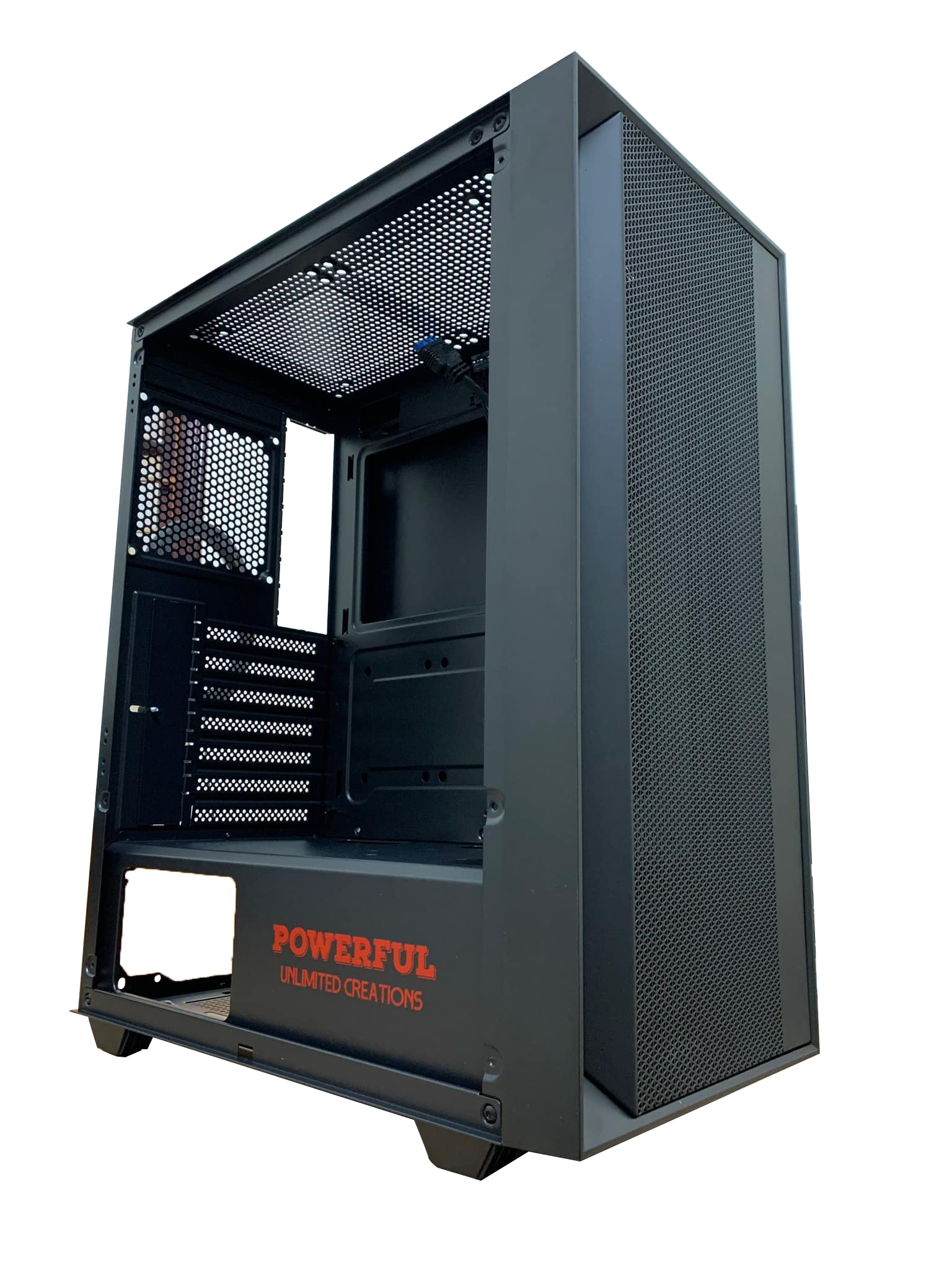 Vỏ case X488 Gaming POWERFUL 3 fan RGB