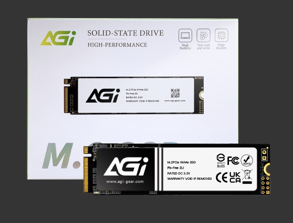 Ổ cứng SSD AGI AI198 512GB | Gen 3 NVMe 3D TLC 3000/2000 MB/s (AGI512G83AI198)