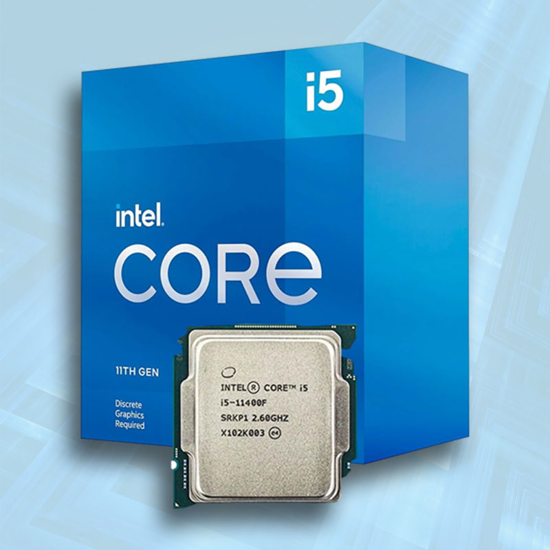 CPU INTEL CORE I5-11400F (2.6GHZ TURBO UP TO 4.4GHZ, 6 NHÂN 12 LUỒNG, 12MB CACHE, 65W) - SOCKET INTEL LGA 1200