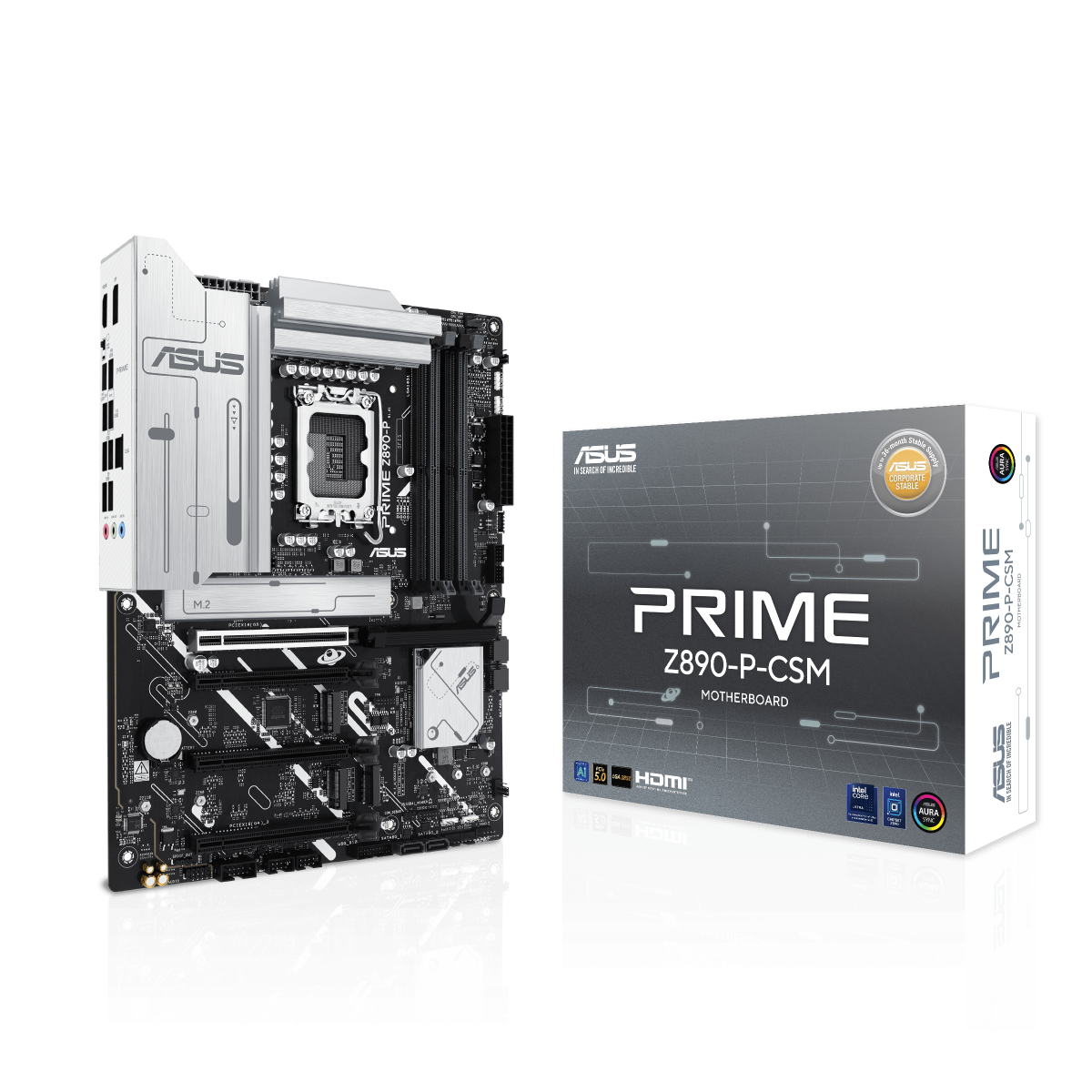 MAIN ASUS PRIME Z890-P - CSM (INTEL Z890, Socket 1851, ATX, 4 khe RAM DDR5)