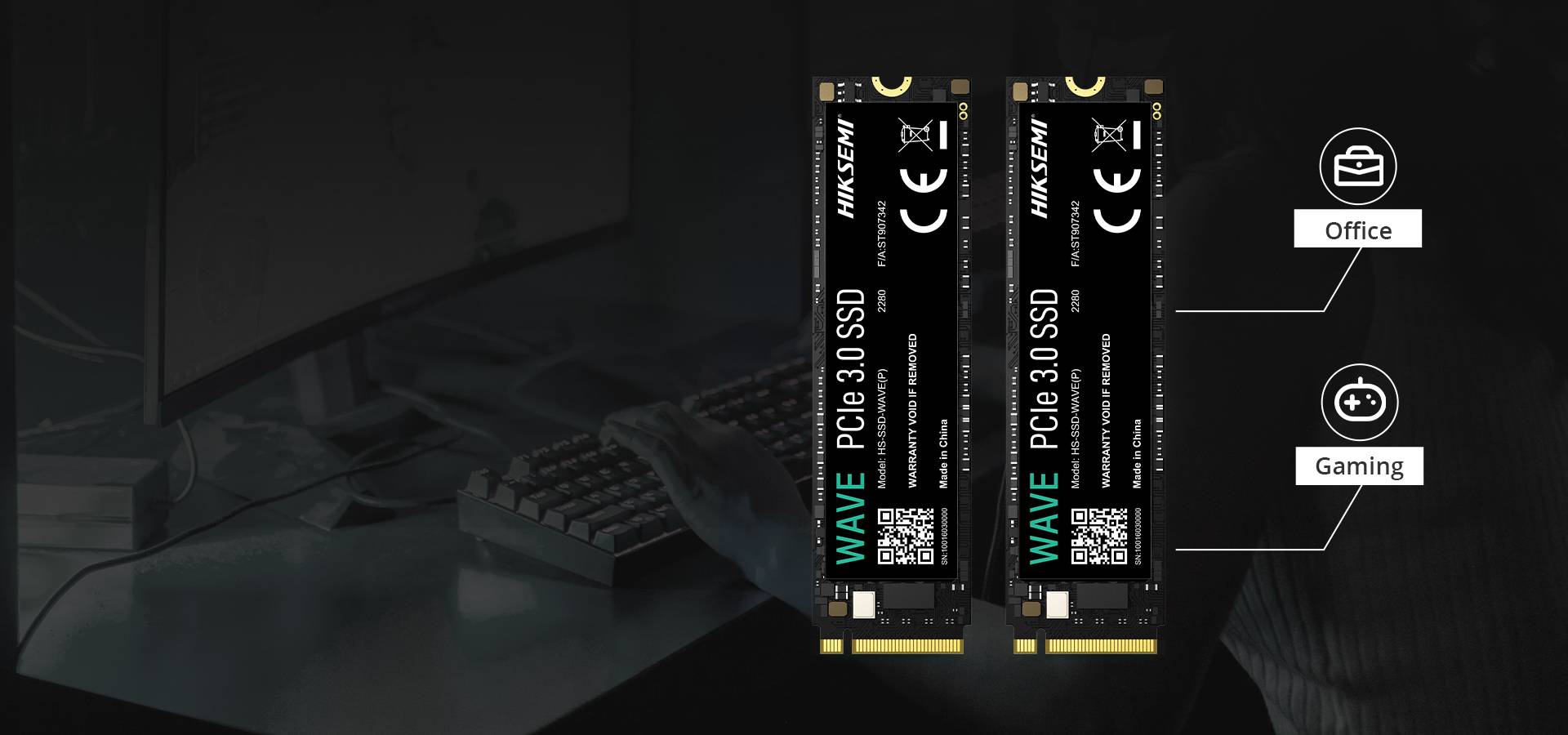 Ổ Cứng SSD HIKSEMI WAVE 512GB – M.2 2280 PCIe Gen3 x4 (Đọc 2500MB/s - Ghi 1025MB/s)
