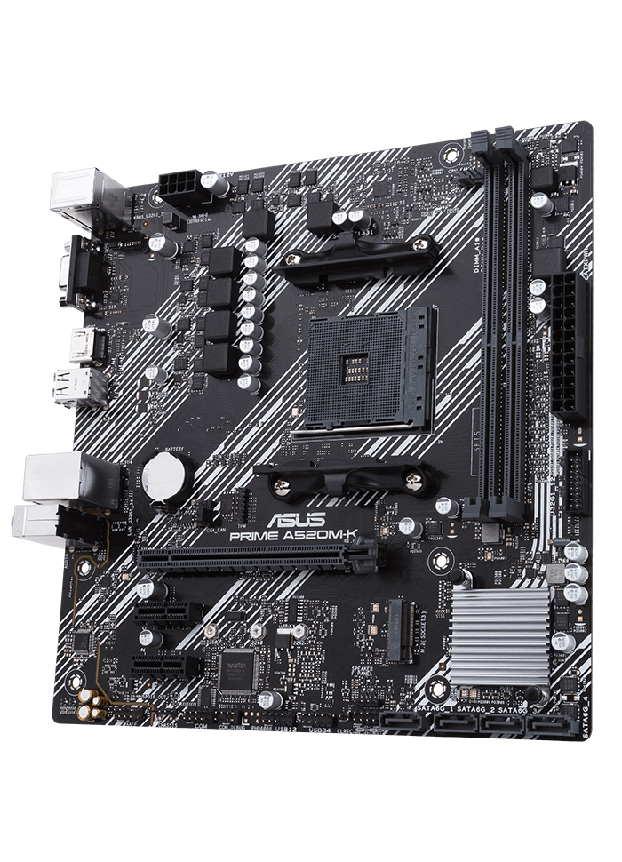 MAIN ASUS PRIME A520M-K (AMD A520/ Socket AM4/ M-ATX/ 2 khe ram)