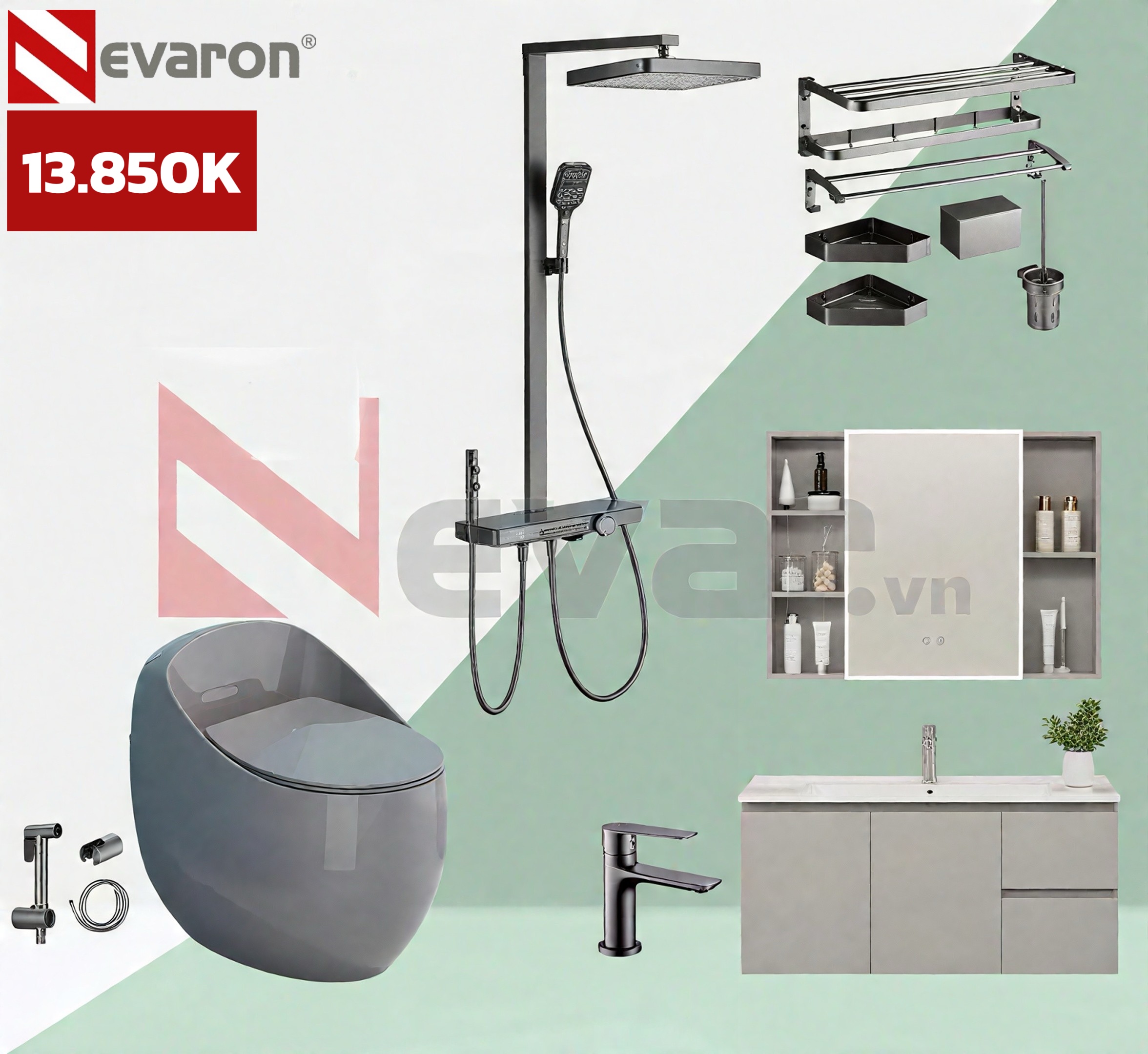 COMBO THIẾT BỊ VỆ SINH CB-029