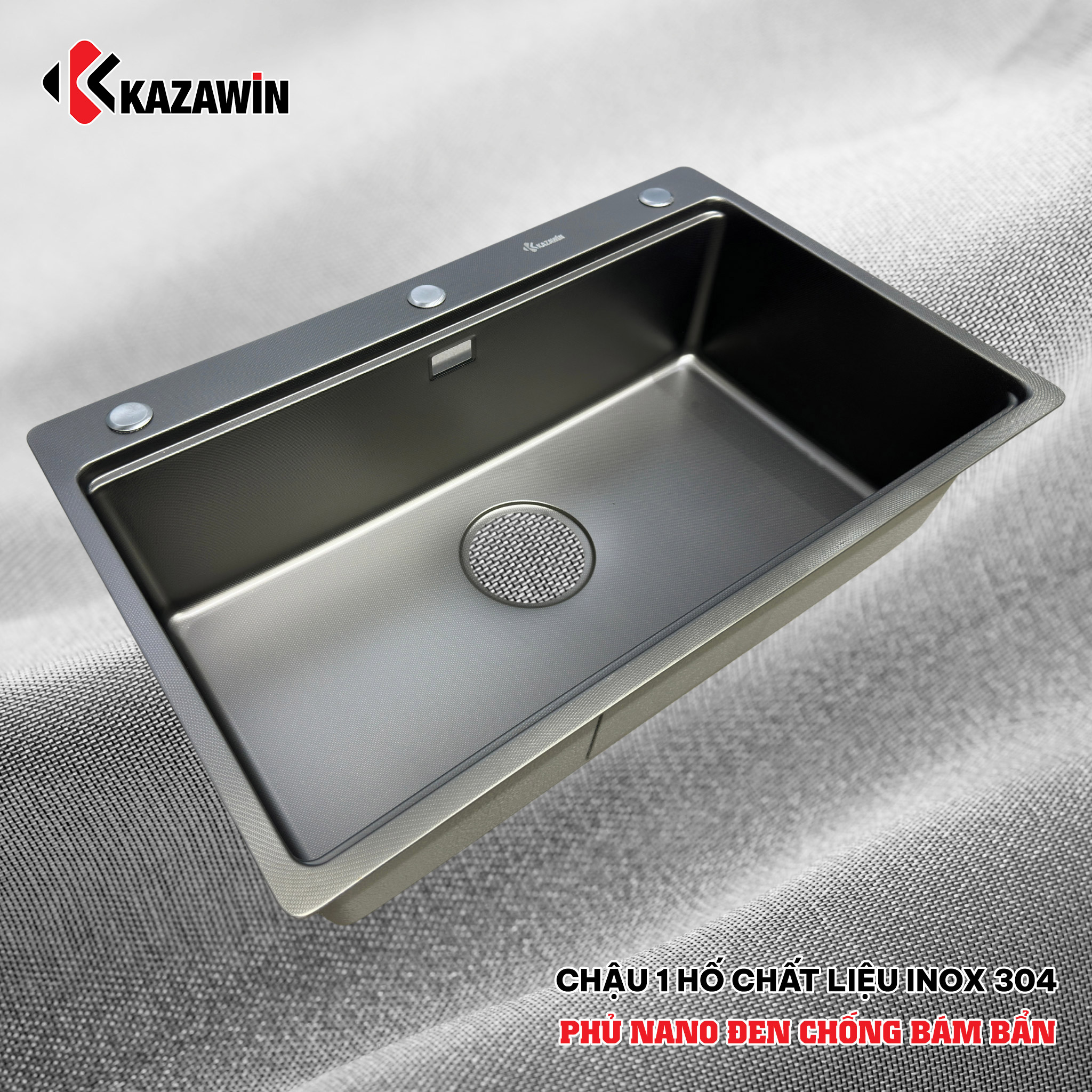 Chậu Rửa Bát 1 Hố KCRB 7602