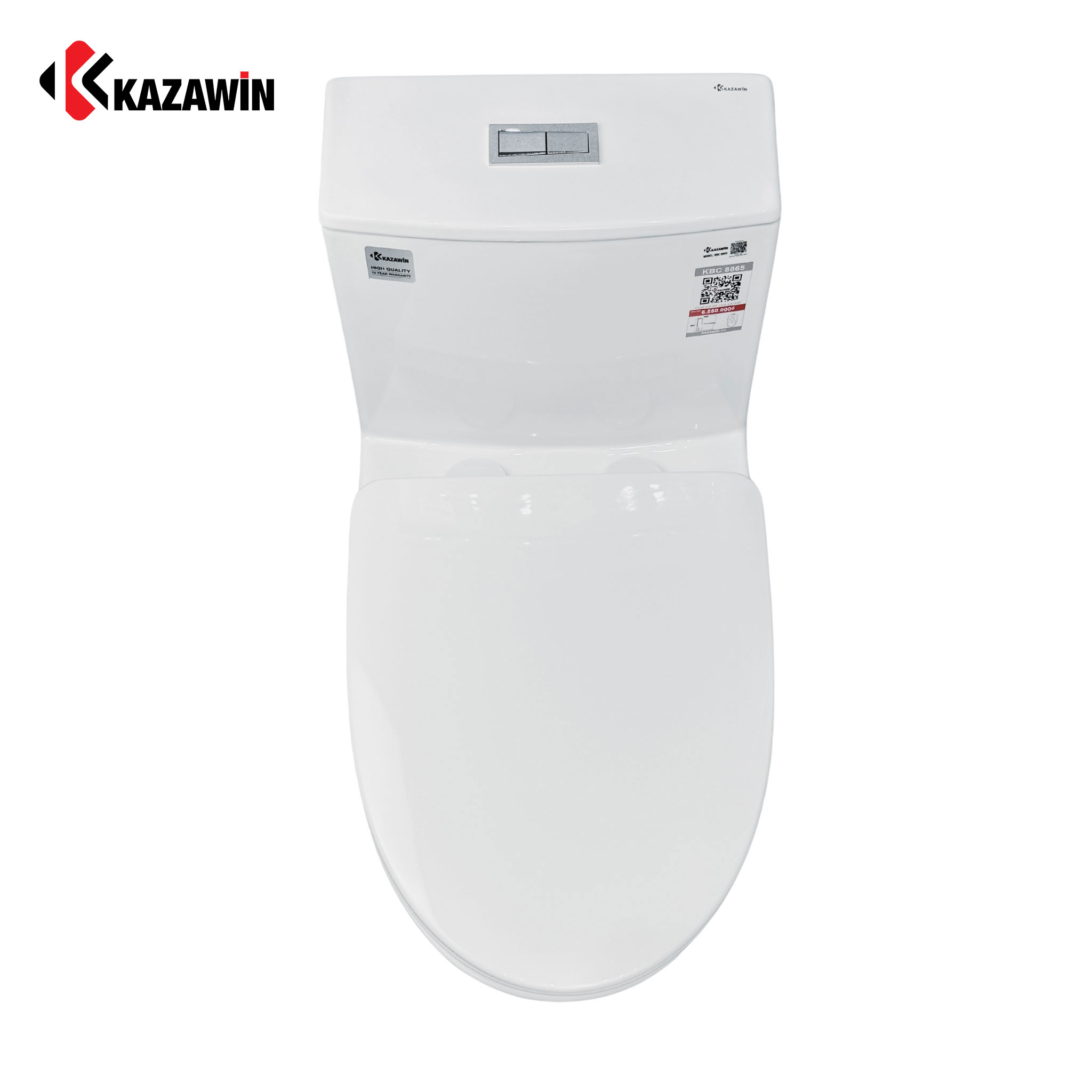 Bồn Cầu Một Khối KAZAWIN KBC 8865