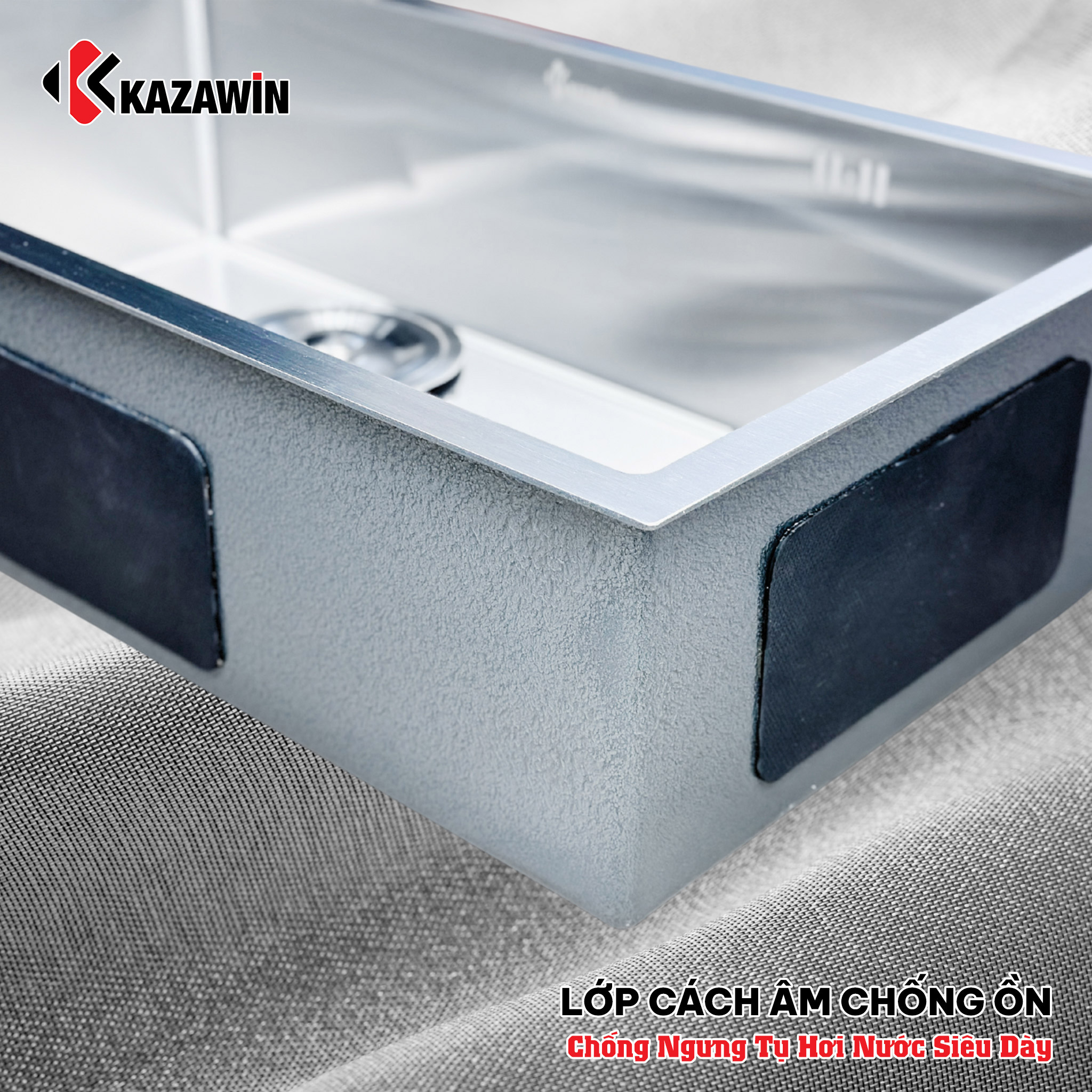 Chậu Rửa Bát 1 Hố Âm Bàn Đá KCRB 7800