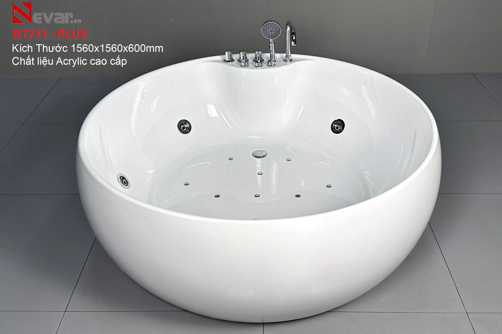 Bồn Tắm Massage NEVAR BT211-PLUS