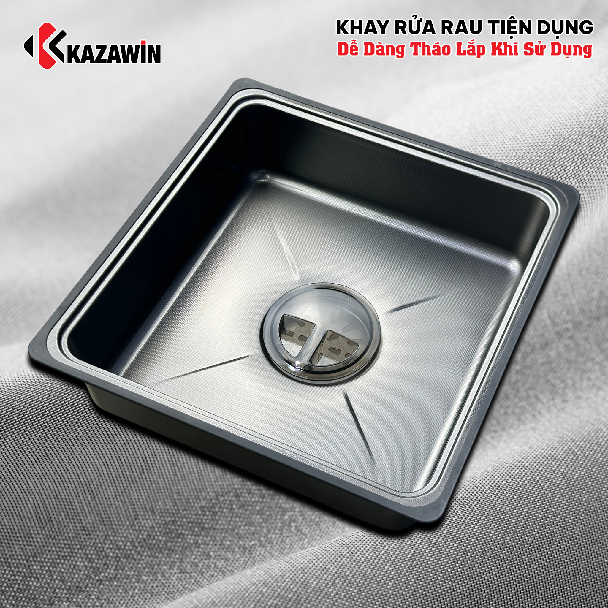 Chậu Rửa Bát 1 Hố KCRB 7602