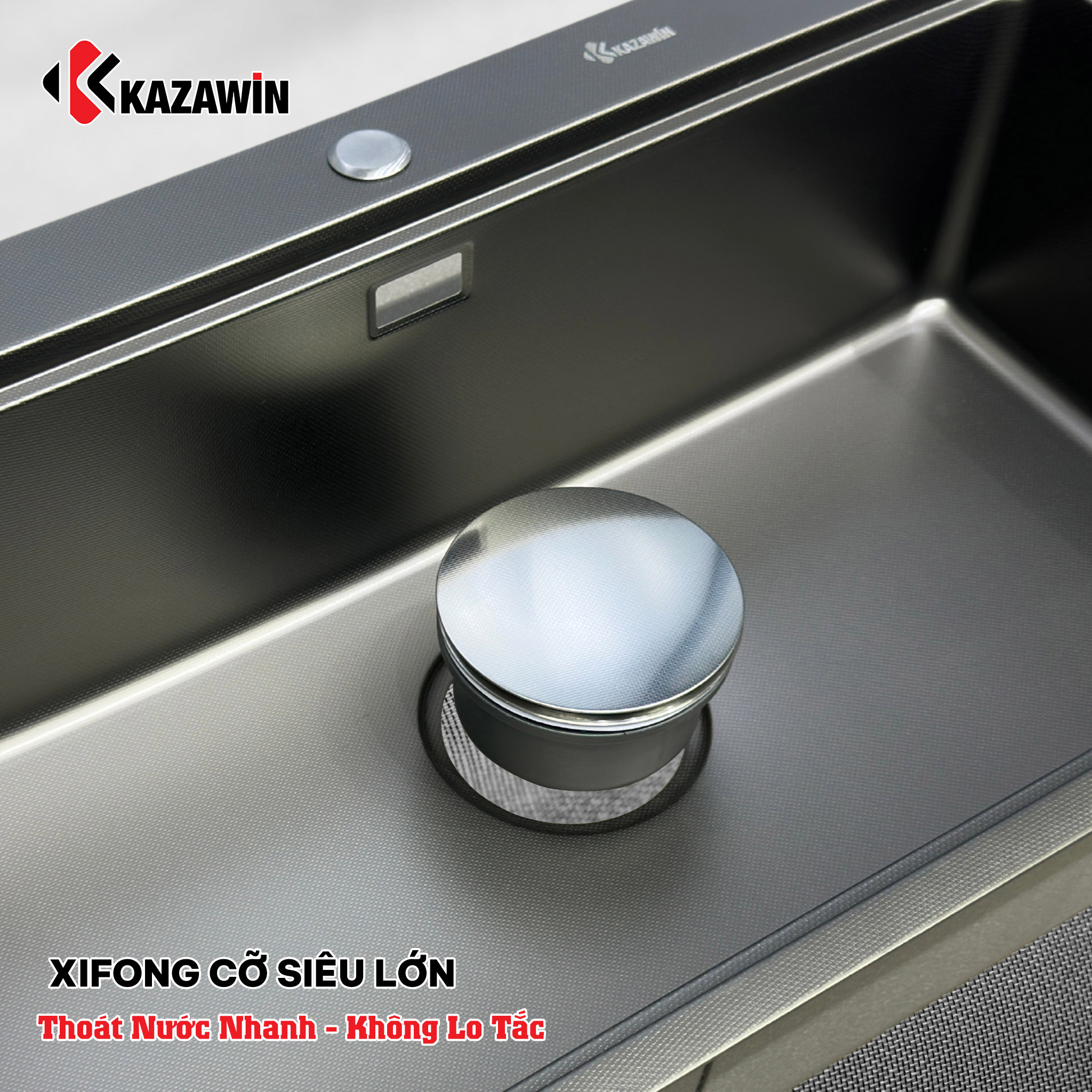 Chậu Rửa Bát 1 Hố KCRB 7602