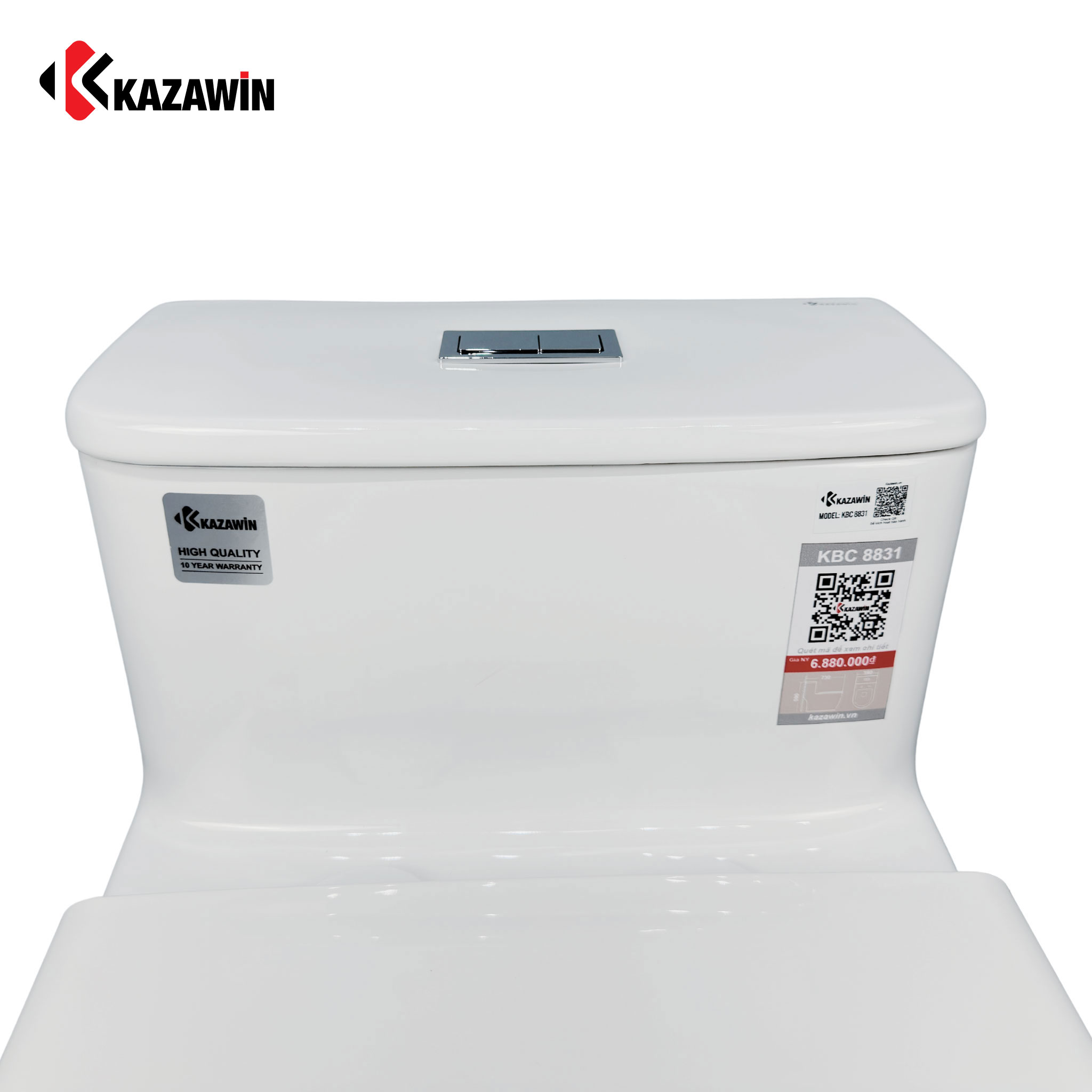 Bồn Cầu Một Khối KAZAWIN KBC 8831