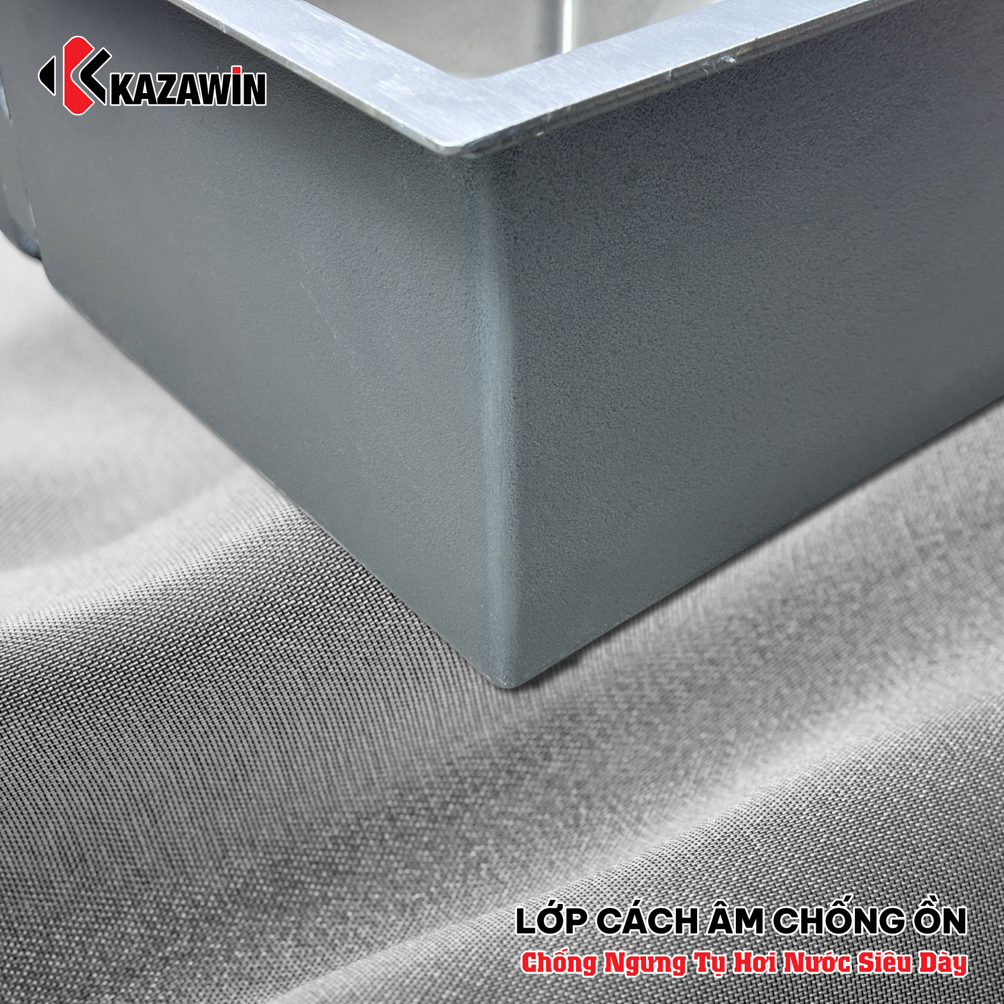 Chậu Rửa Bát 2 Hố Cân Bóng Mờ KCRB 8602