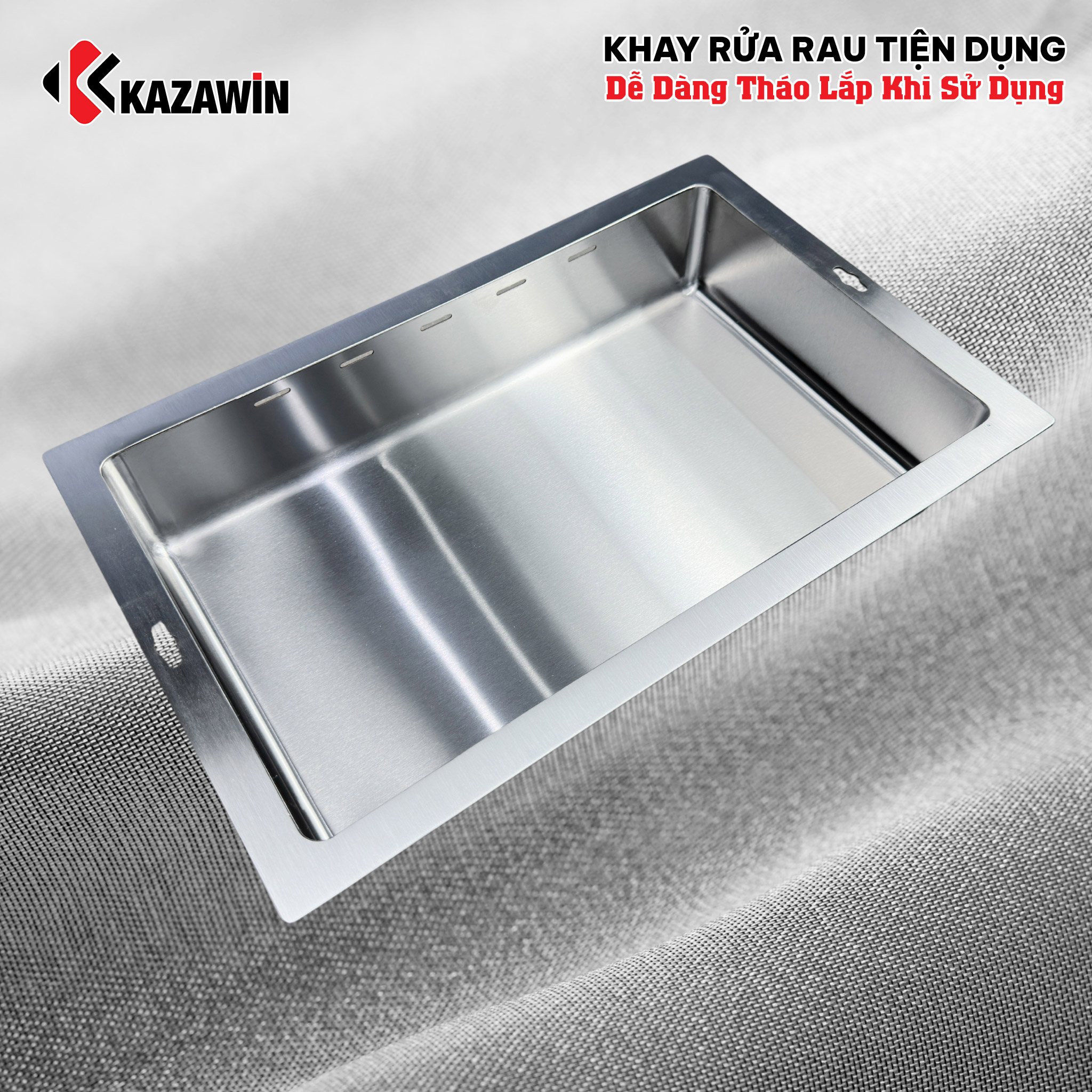 Chậu Rửa Bát 1 Hố Âm Bàn Đá KCRB 7800