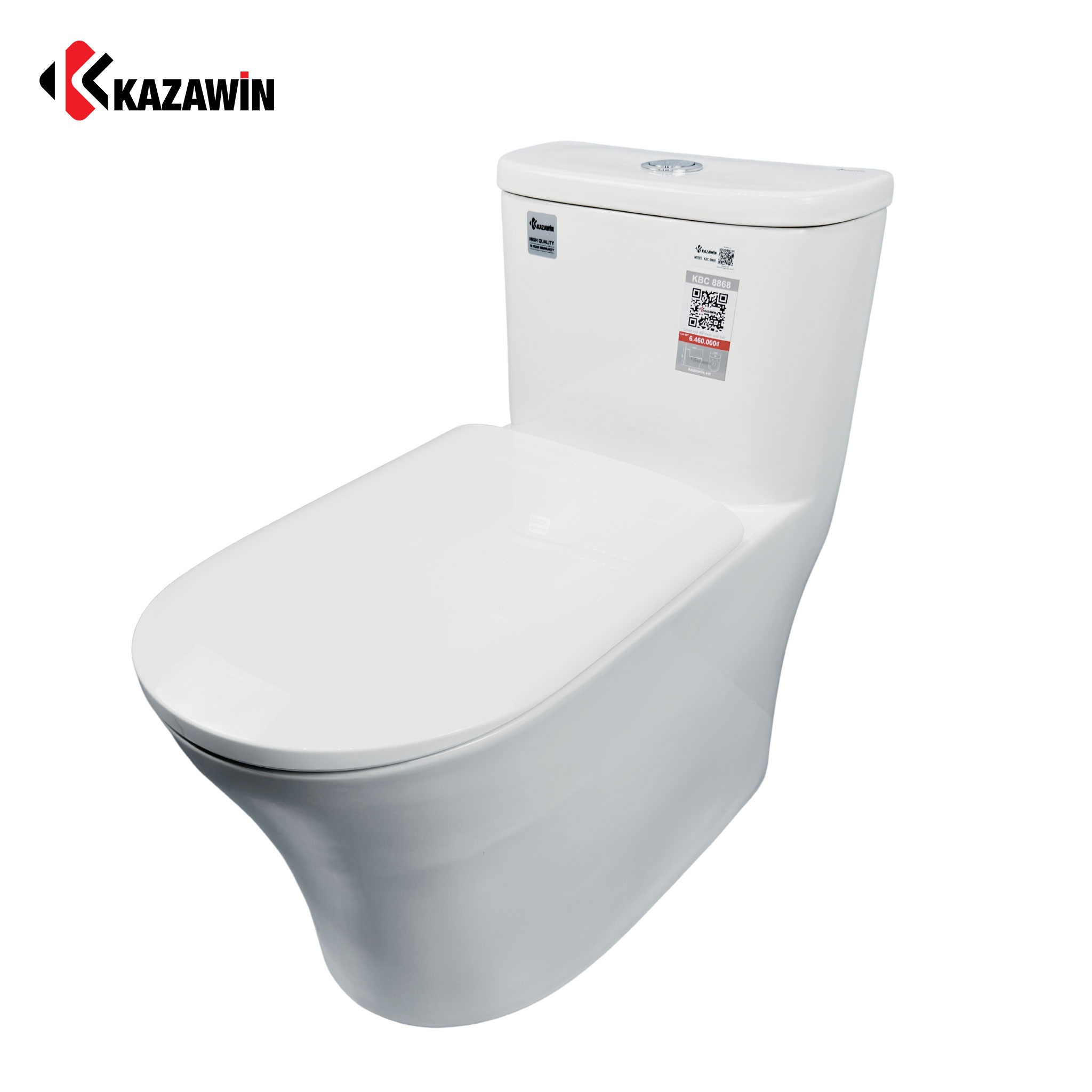 Bồn Cầu Một Khối KAZAWIN KBC 8868