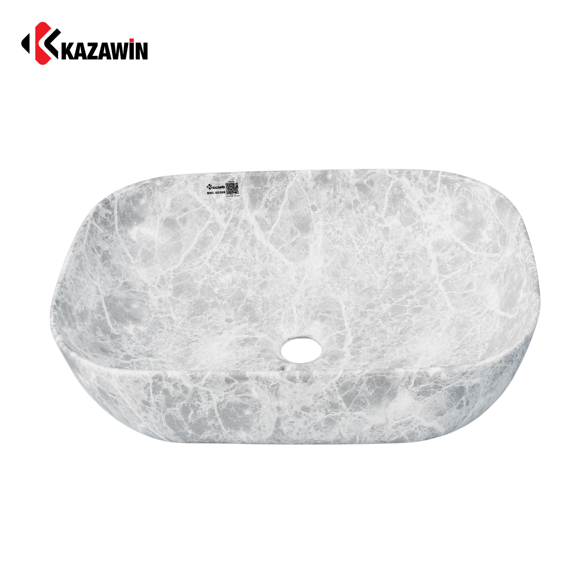 Chậu rửa lavabo dương bàn vân đá Kazawin KCD 5506