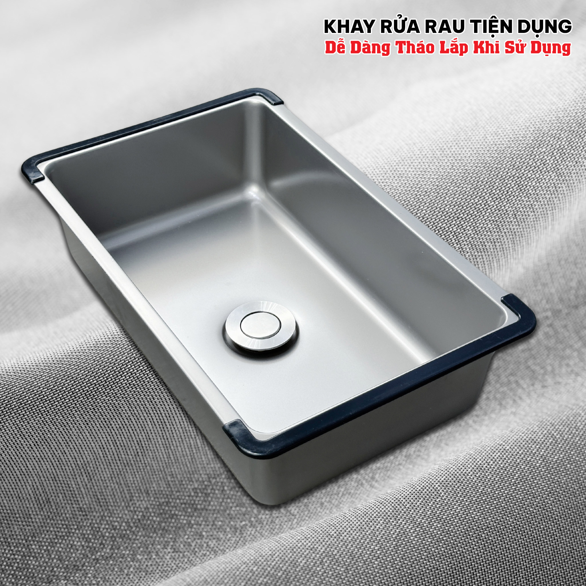 Chậu Rửa Bát 1 Hố KCRB 6201