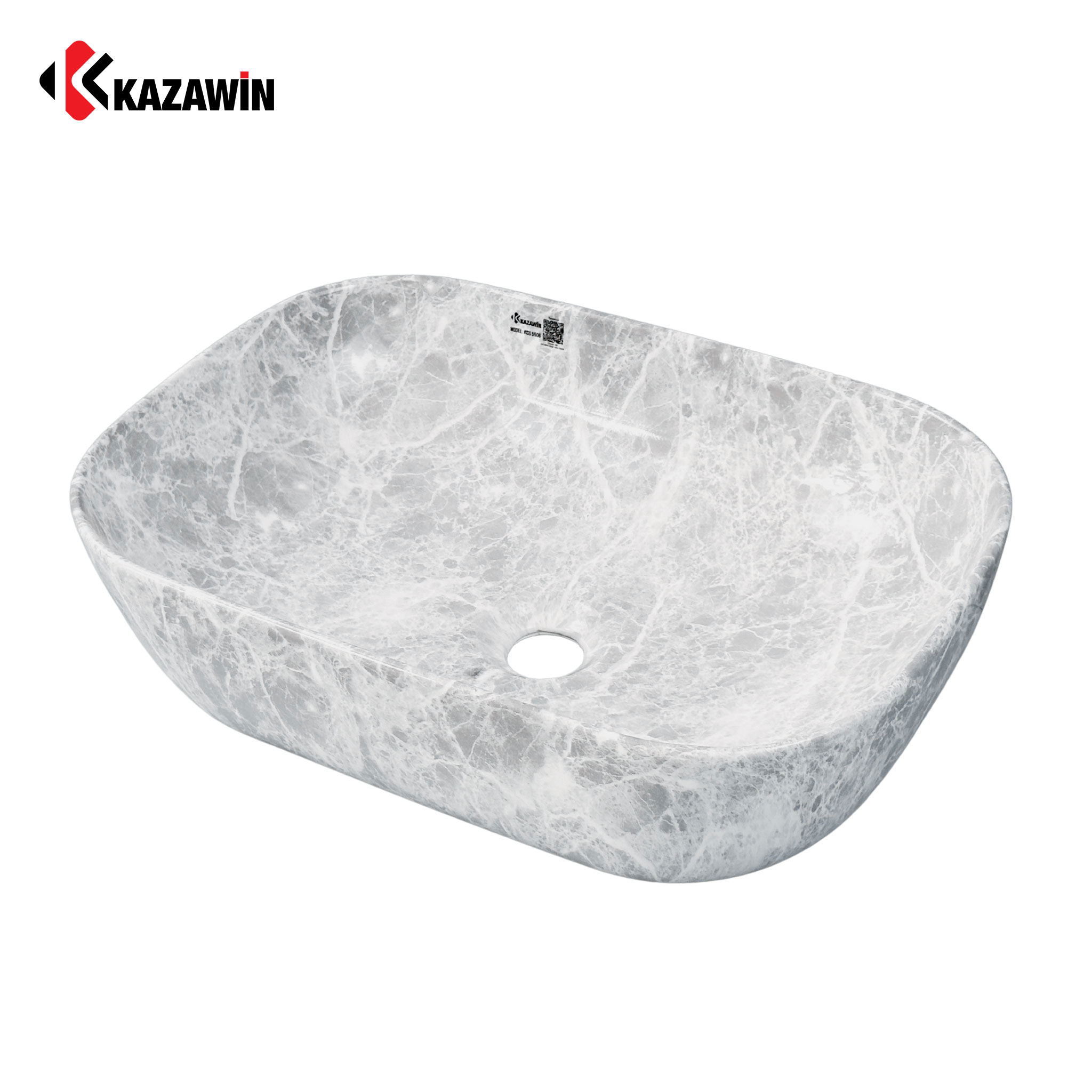 Chậu rửa lavabo dương bàn vân đá Kazawin KCD 5506