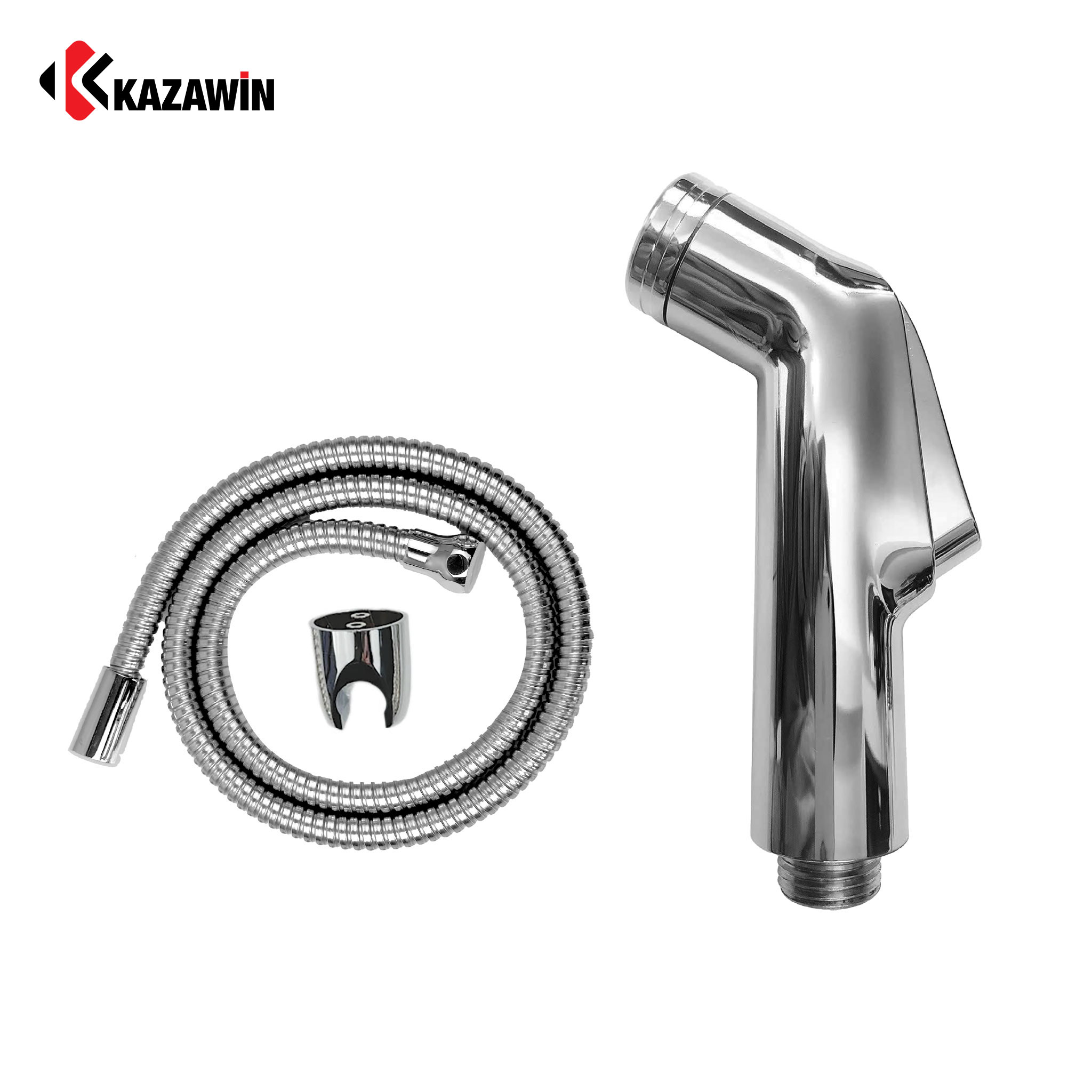 Bộ Vòi Xịt Nhựa Tay Ấn KAZAWIN KVX 005