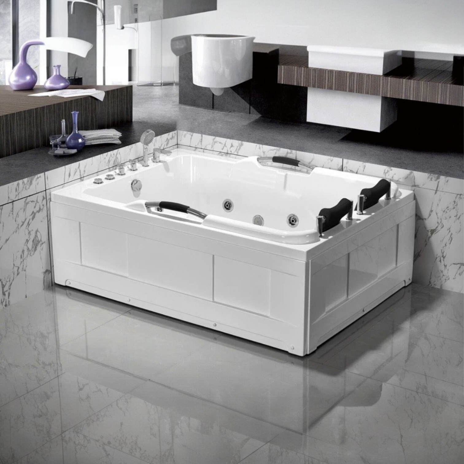 Bồn Tắm Massage NEVAR N24172F