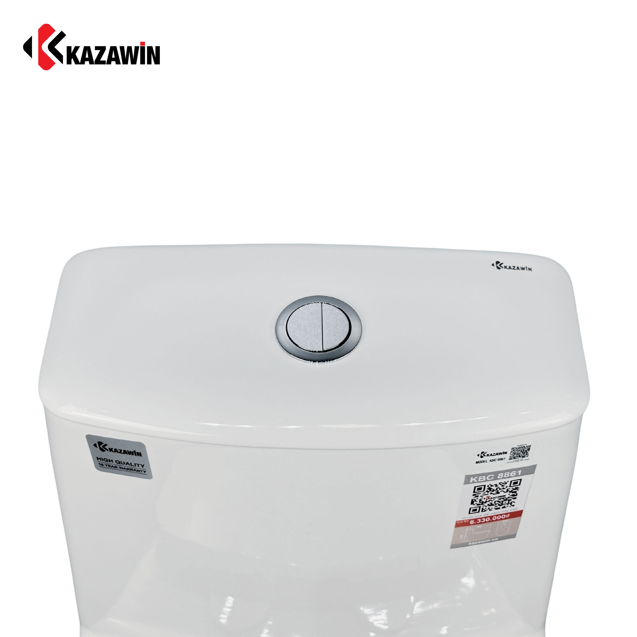 Bồn Cầu Một Khối KAZAWIN KBC 8861