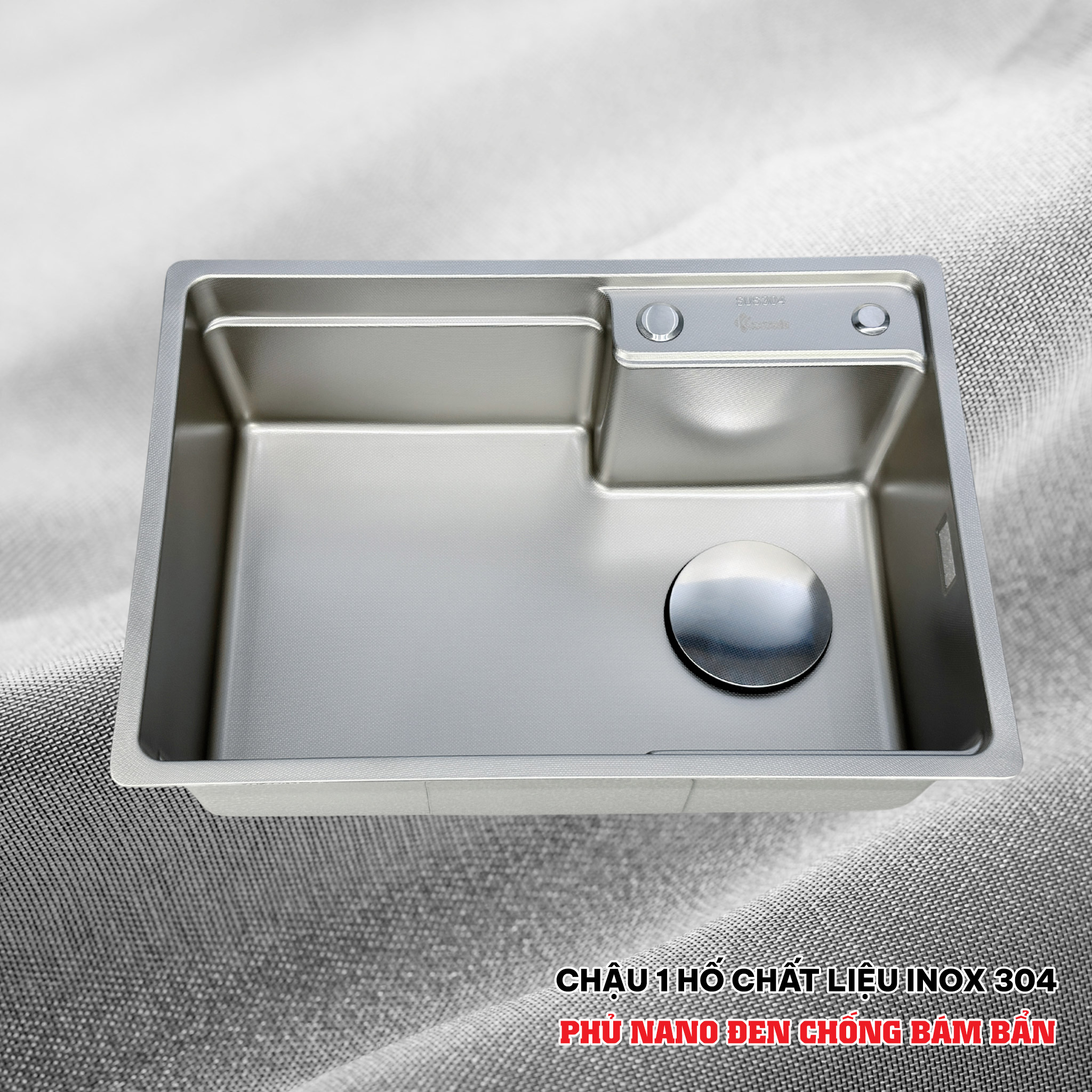 Chậu Rửa Bát 1 Hố KCRB 6201