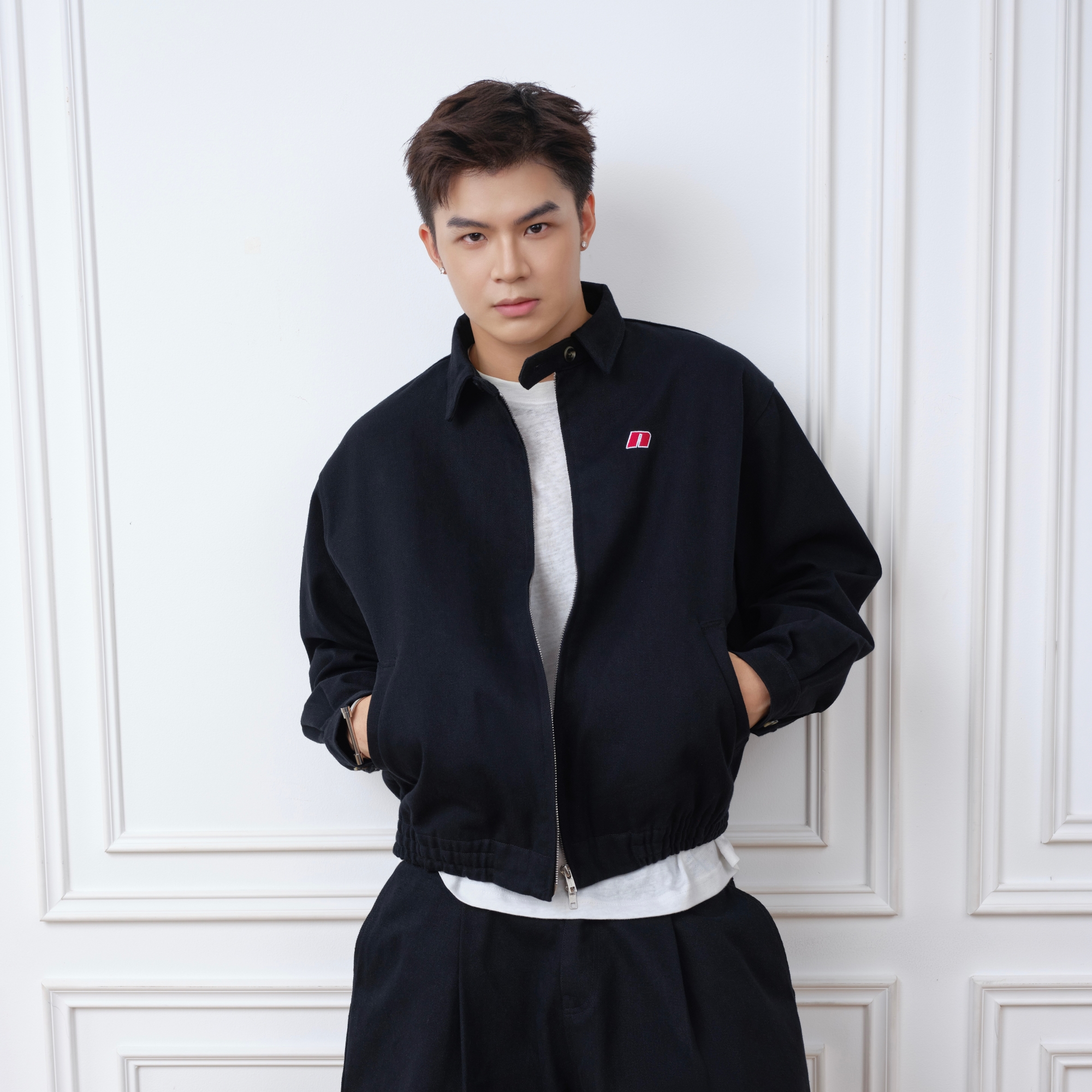 Minimal Khaki Jacket