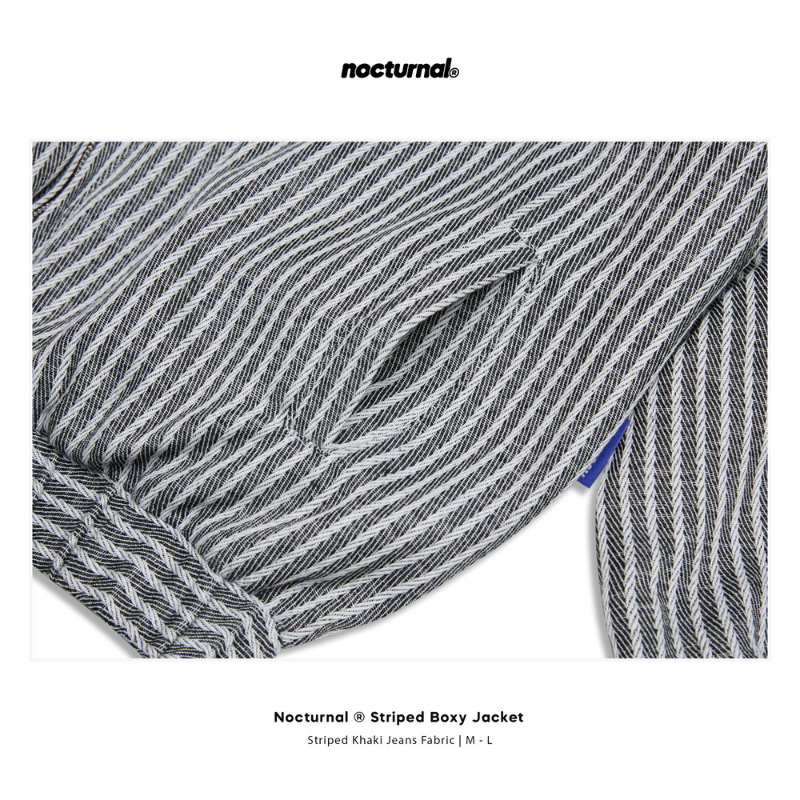 Striped Boxy Jacket
