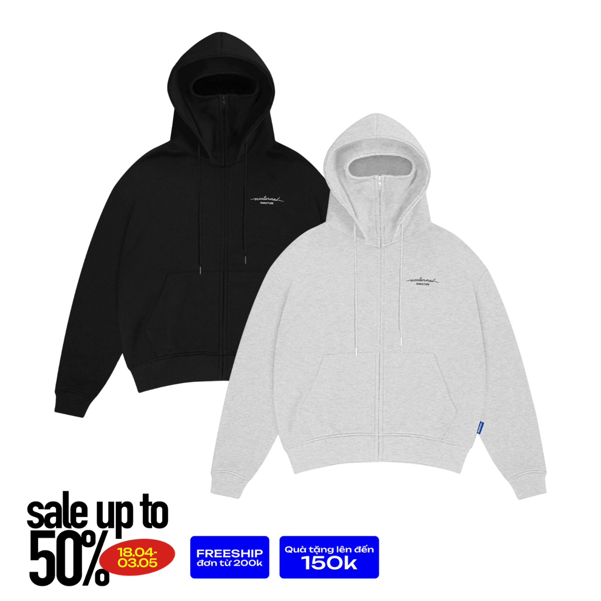 Ninja Zipper Hoodie