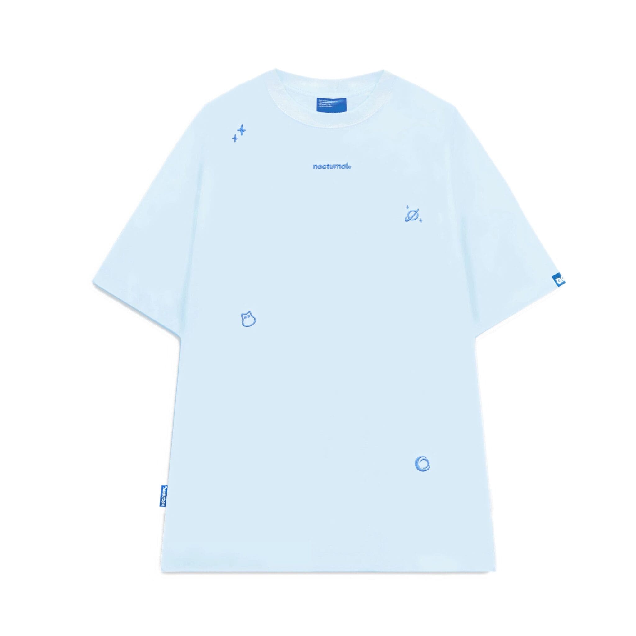 Mini Icons Tee - Baby Blue
