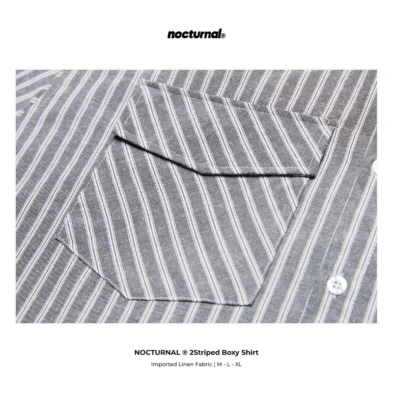 2Striped Boxy Shirt