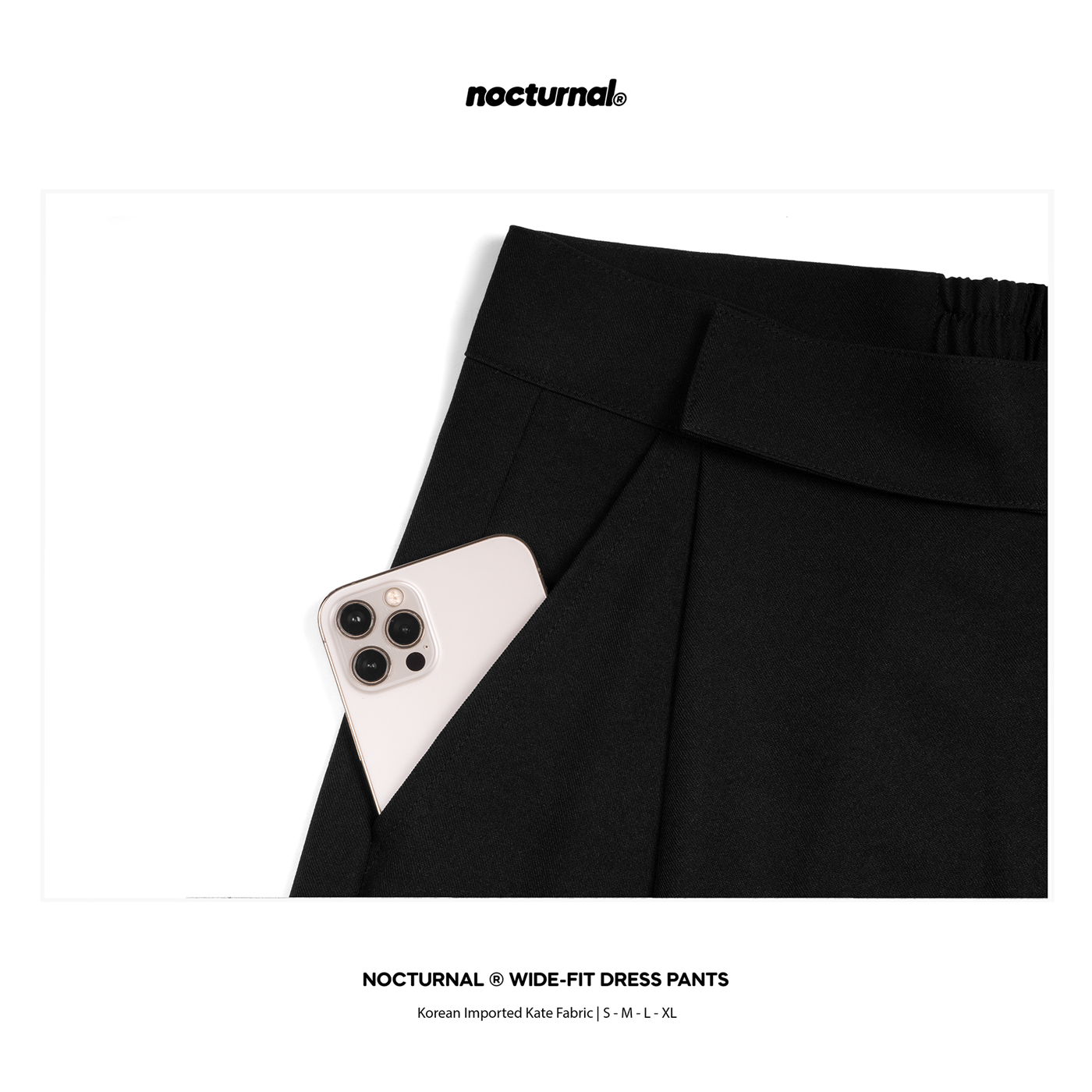 Wide-fit Dress Pants