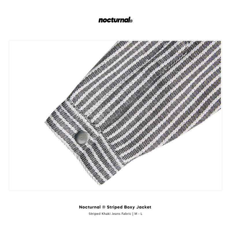 Striped Boxy Jacket