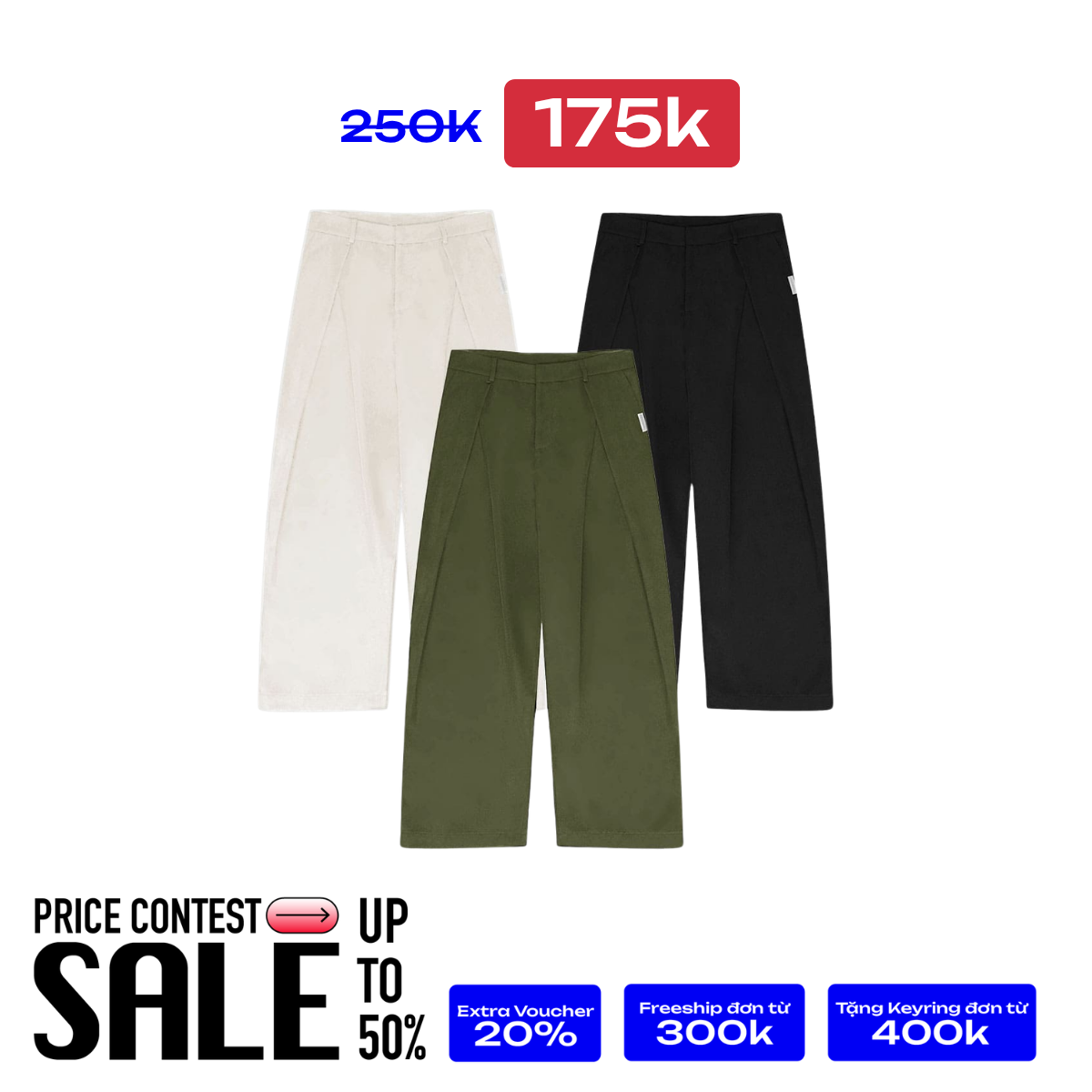 Metal Dress Pants