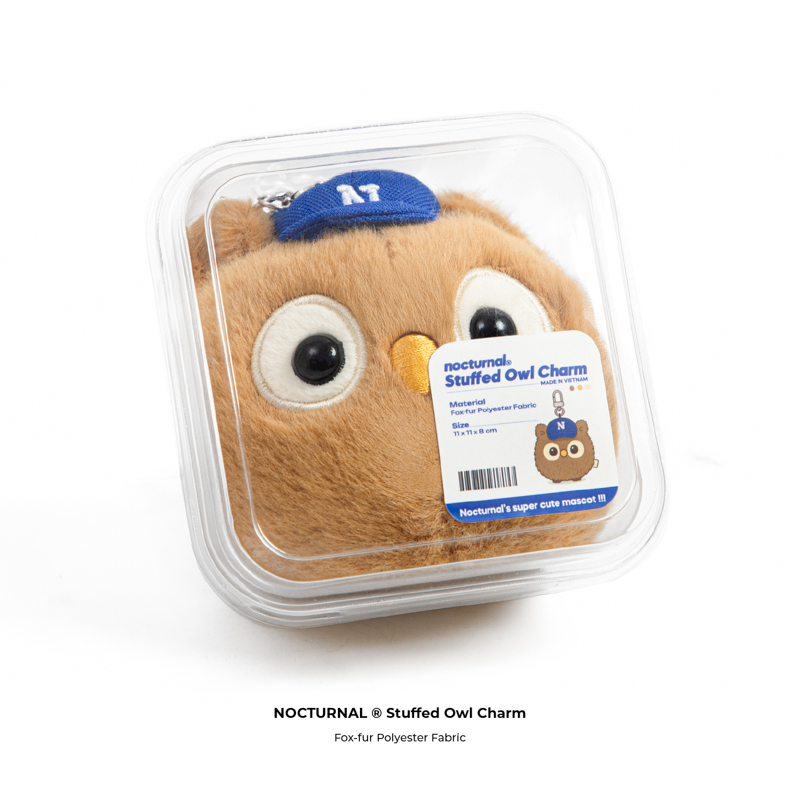 Stuffed Owl Charm