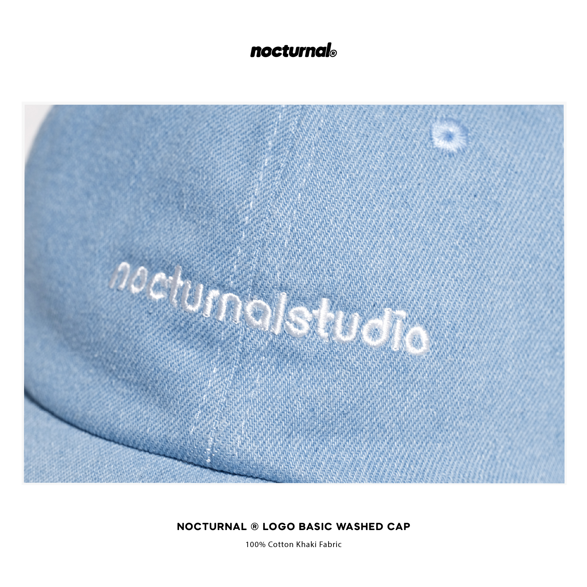 Logo Basic Washed Cap