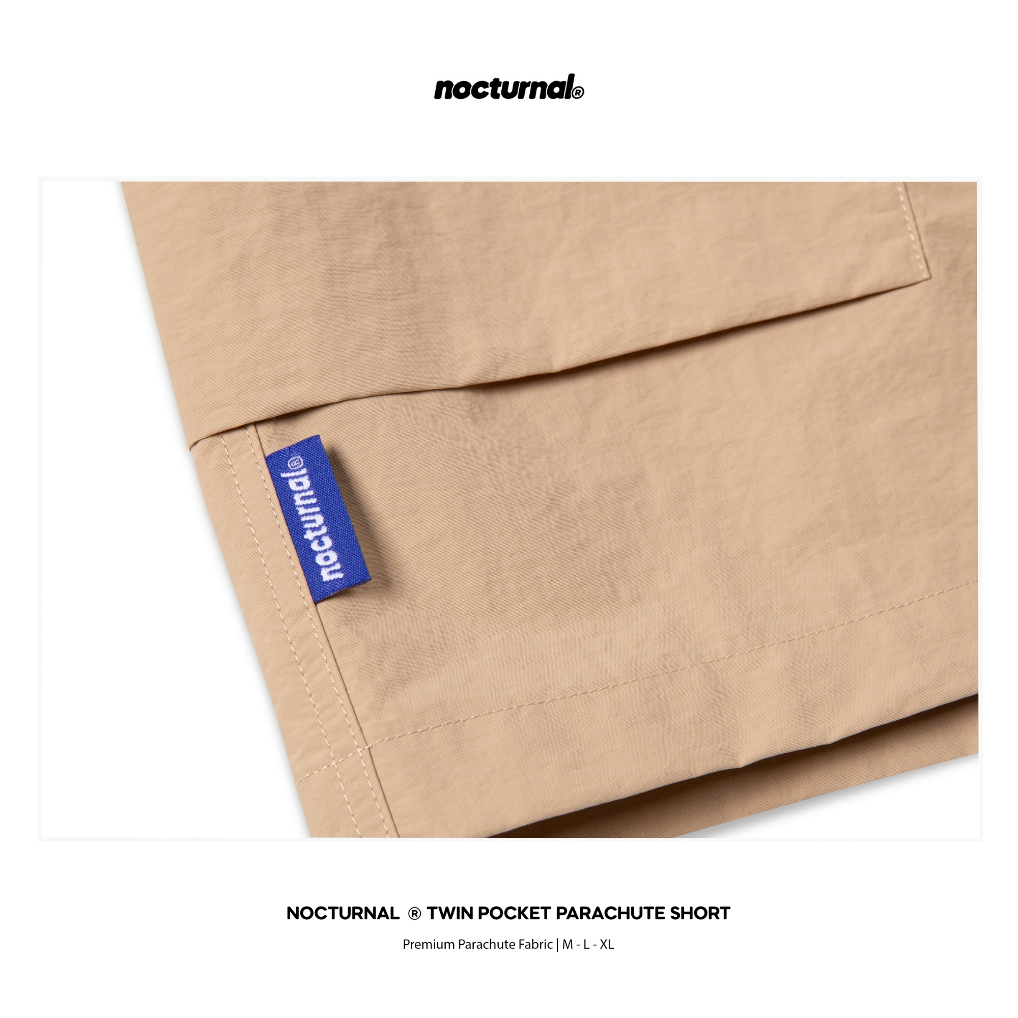 Twin Pocket Parachute Short
